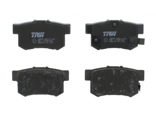 Купить GDB3175 TRW Тормозные колодки задние Accord (2.0, 2.2, 2.3, 2.4, 3.0) с звуковым предупреждением износа